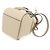 Mini borsa a tracolla Loewe Hammock con coulisse Sabbia - vista 3