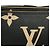 Louis Vuitton Bicolor Monogram Empreinte Multi Pochette Accessoires M45777 Nero Beige - vista 5