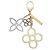 Louis Vuitton Bijou Sac Tapage M65090 Portachiavi Charm per Borsa Argento D'oro