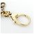 Louis Vuitton Bijou Sac Tapage M65090 Portachiavi Charm per Borsa Argento D'oro - vista 6