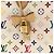 Borsa Louis Vuitton Multicolor OnTheGo Trunk MM Bianco - vista 4