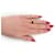 Ring Hermès NUOVO Anello HERMES OLYMPE PM H500058FC8955 S T52 PELLE DI VITELLO NERO & ORO  - vista 5