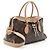 Borsa Tuileries in tela Monogram Louis Vuitton Marrone Beige - vista 2