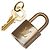 Set di Chiavi per Lucchetto Louis Vuitton Accessorio D'oro Metallico