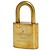Set di lucchetto e chiave Louis Vuitton D'oro Metallico - vista 3