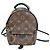 Zaino Louis Vuitton Palm Springs Mini Monogram Marrone