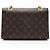 Bolso Victoire Chain en lona Monogram Louis Vuitton Castaño - vista 3
