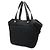 Borsa Loewe Anagram Nylon Canvas Leather Tote Bag Nero - vista 2