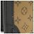 Borsa a tracolla Louis Vuitton Monogram Reverse Marrone - vista 6