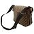 Borsa Messenger Louis Vuitton Damier Naviglio Marrone - vista 2