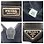 Borsa a tracolla in nylon Prada Tessuto con logo triangle Nero - vista 4