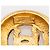 Gabrielle Collana Chanel Vintage CC Open Medallion D'oro Metallico - vista 4