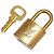 Set di lucchetto e chiave Louis Vuitton Accessorio D'oro Metallico