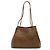 Borsa Tote a Spalla Gucci Logo Marrone