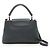 Borsa a mano in pelle Louis Vuitton Capucines Nero - vista 2