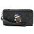 Portafoglio lungo Zippy Monogram Eclipse Louis Vuitton Nero