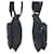 Borsa a Spalla Prada Nylon Tessuto Triangle Logo Nero - vista 8