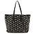 Jimmy Choo SASHA M Leder Tragetasche Schwarz