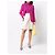 Chanel Y2K Cashmere Rollkragenpullover mit Rippenstruktur in Cyclamen Pink - Ansicht 3