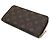 Portafoglio Zippy Monogram Louis Vuitton Marrone - vista 2