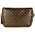 Bolsa de Ombro Louis Vuitton Monogram Marrom Monograma - vista 3