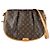 Louis Vuitton Monogram Schultertasche Braun Monogramm