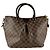 Borsa Louis Vuitton Borsa a Spalla Damier Siena MM Damier ebene - vista 3