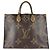 Borsa Louis Vuitton Monogram Giant OnTheGo GM Marrone Monogramma