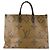 Borsa Louis Vuitton Monogram Giant OnTheGo GM Marrone Monogramma - vista 3