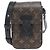 Portafoglio verticale Louis Vuitton Monogram Macassar S-Lock Marrone