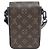 Portafoglio verticale Louis Vuitton Monogram Macassar S-Lock Marrone - vista 2