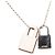 Hermès Collana con pendente a catena Hermes O'Kelly PM Argento Crudo - vista 2