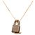 Hermès Collana con pendente Hermes O'Kelly PM Marrone Taupe - vista 2