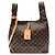 Borsa Louis Vuitton Monogram Atlantis GM Marrone