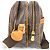 Borsa a tracolla Louis Vuitton Monogram Reporter PM Marrone - vista 4