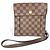 Louis Vuitton Damier Pimlico Pochette Crossbody Flap Shoulder Bag Marrom