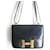 Hermès Constance borsa blu pelle box Nero - vista 2