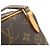 Borsa a Spalla Louis Vuitton Monogram Marly Bandoulière M51828 Marrone - vista 6