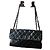 Chanel Borsa 2.55 in Pelle Craquelée Lucida Nero