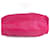 Tote Borsa con placca logo Triangle Prada Rosa  - vista 5