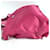 Tote Borsa con placca logo Triangle Prada Rosa  - vista 7