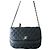 Chanel borsa Timeless Double Flap in pelle nera Nero