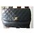 Chanel borsa Timeless Double Flap in pelle nera Nero - vista 3