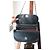 Chanel borsa Timeless Double Flap in pelle nera Nero - vista 4
