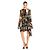 Preen by Thornton Bregazzi Vestido de seda estampado patchwork Castaño Negro Roja Azul Multicolor Verde Amarillo - vista 5