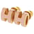 Hermès Pop H Mini Hermes Ohrringe Roségold Pink Golden  - Ansicht 1