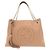 Gucci Soho Interlocking G Leder Tote Bag Beige