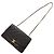 Borsa a tracolla Chanel Diana 25 Medium in agnello Nero - vista 8