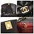 Borsa a tracolla Chanel Diana 25 Medium in agnello Nero - vista 9