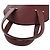 Borsa in pelle bordeaux Cartier Must Line Rosso Bordò - vista 6